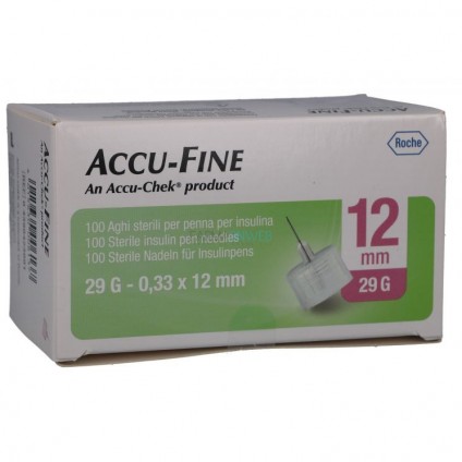 ACCUFINE Ago Ins.29g12,7mm100p