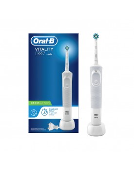 ORAL-B POWER VITALITY D100 CROSSACT BIANCO