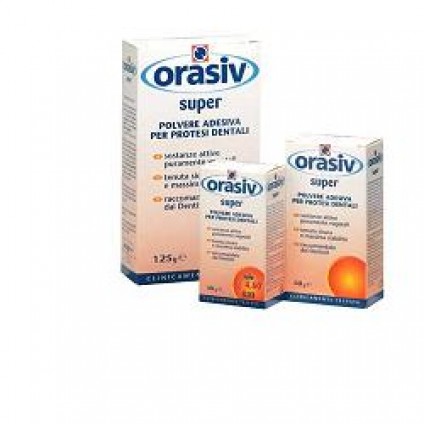 ORASIV SUPER POLVERE ADESIVA CLINICA PER PROTESI DENTALI 125 G