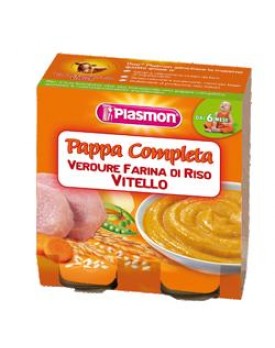 OMO PL.Pappa Vit/Verd.2x190g