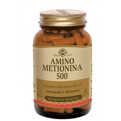 AMINO METIONINA 500 30CPS VEG