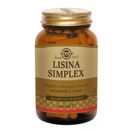 LISINA SIMPLEX 50CPS VEGETALI