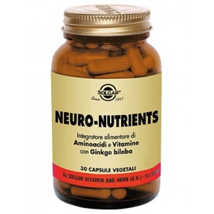 NEURO NUTRIENS 30 Cps SOLGAR