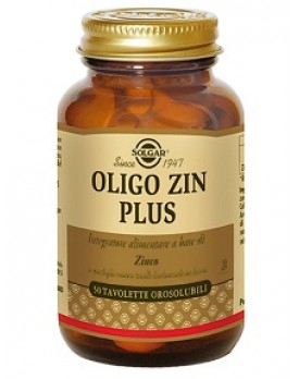 OLIGO ZIN Plus 50 Tav.SOLGAR