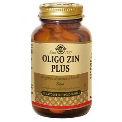 OLIGO ZIN Plus 50 Tav.SOLGAR