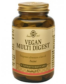 VEGAN MULTI DIGEST 50TavSOLGAR