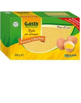 GIUSTO S/G Lasagne 250g