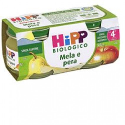 OMO HIPP Bio Mela/Pera 2x80g