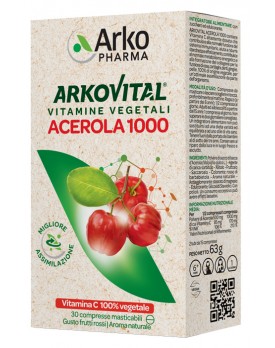 ARKOVITAL ACEROLA 30CPR MASTICABILI