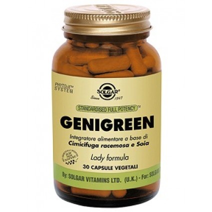 GENIGREEN 30 Cps SOLGAR