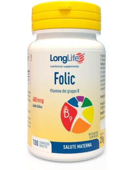 LONGLIFE FOLIC 100 Cpr 400mcg