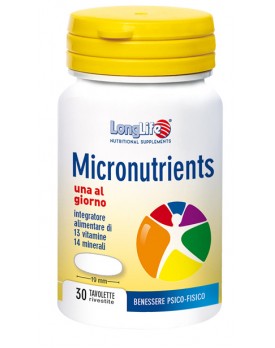 LONGLIFE MICRONUTRIENTS 30Tav.