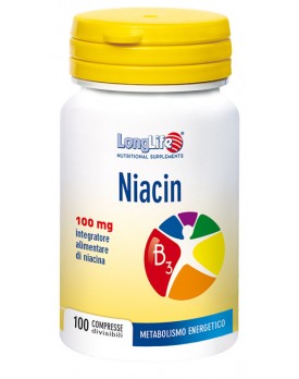 LONGLIFE NIACIN 100 Cpr 100mg