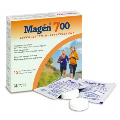 MAGEN 700 12 COMPRESSE EFFERVESCENTI