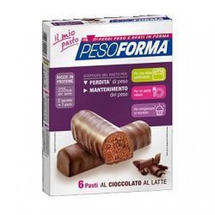 PESOFORMA BARRETTA CIOCCOLATO LATTE 12 X 31 G