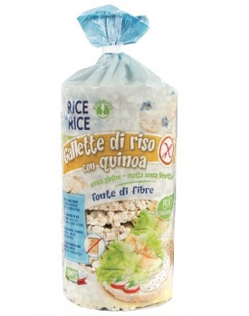 RICE&RICE GALLETTE DI RISO CON QUINOA 100 G SENZA LIEVITO