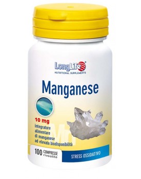 LONGLIFE MANGANESE 10mg100Cpr