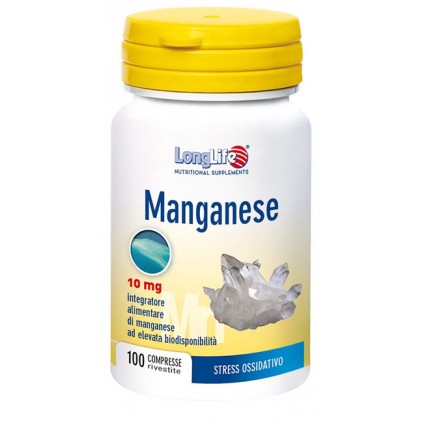 LONGLIFE MANGANESE 10mg100Cpr