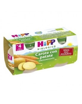 OMO HIPP Bio Carota+Pat.2x80g