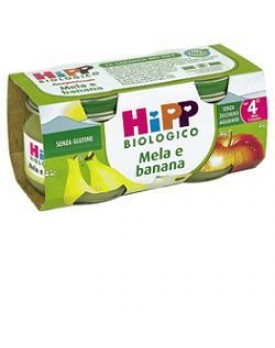 HIPP BIO OMOGENEIZZATO MELA BANANA 100% 2X80 G