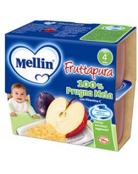 MELLIN Fr.Pura Prug/Mela4x100g