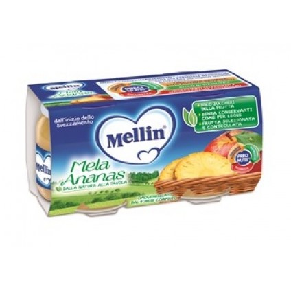 OMO MELLIN Mela+Ananas 2x100g