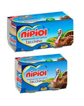 OMO NIPIOL Tacchino 2x 80g