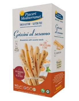 PIACERI MED.Grissini Ses.160g