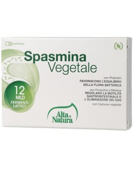 SPASMINA VEGETALE 30 OPERCOLI 500 MG