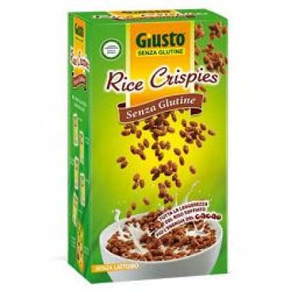 GIUSTO SENZA GLUTINE RICE CRISPIES CACAO 250 G