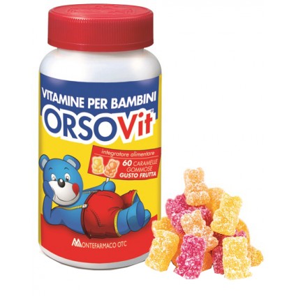 ORSOVIT CARAMELLE GOMMOSE VITAMINA BB SENZA GLUTINE 60PZ*