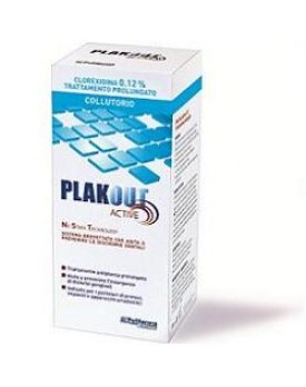 PLAK OUT ACTIVE CLOREXIDINA 0,12% COLLUTORIO 200 ML