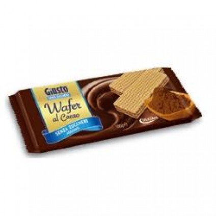 GIUSTO S/Z Wafer Cacao 150g