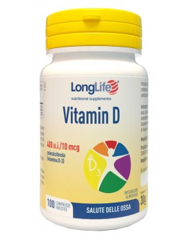 LONGLIFE VIT D3 400UI 100CPR