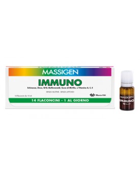 MASSIGEN IMMUNO 14 FLACONCINI DA 10 ML