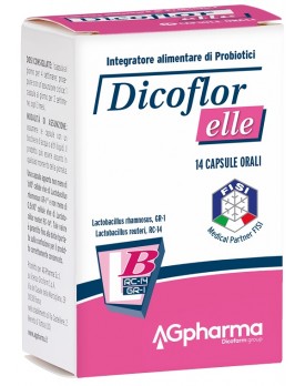 DICOFLOR ELLE 14 CAPSULECI PER IL RIEQUILIBRIO DELLA FLORA BATTERICA VAGINALE