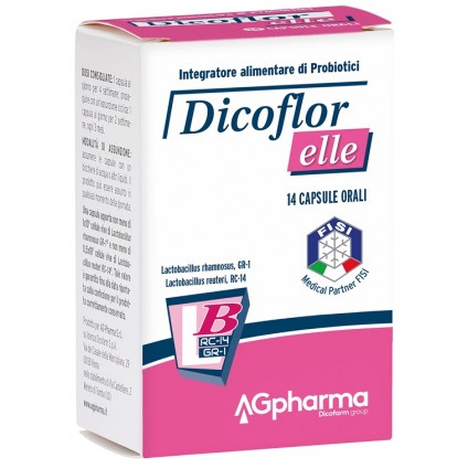 DICOFLOR ELLE 14 CAPSULECI PER IL RIEQUILIBRIO DELLA FLORA BATTERICA VAGINALE