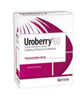 UROBERRY 40 10 Buste 3750mg