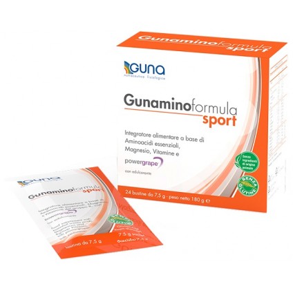 GUNAMINO FORMULA SPORT 24 BUSTE 180 G