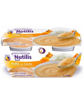 NUTILIS PASTI POLLO CON CAROTE 2 X 300 G