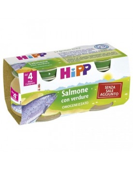 OMO HIPP Bio Salmone 2x80g