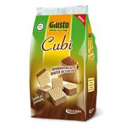 GIUSTO S/G CUBI'Wafer Cac.175g