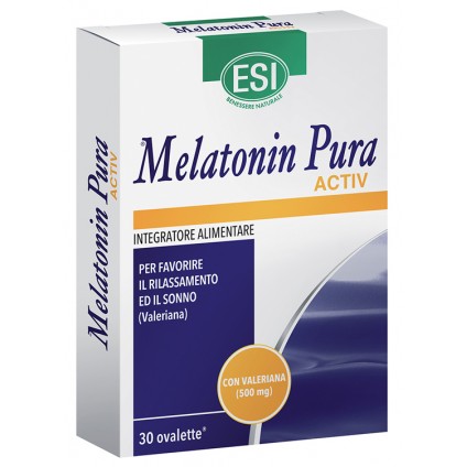 MELATONIN PURA ACTIV 30OVALETT