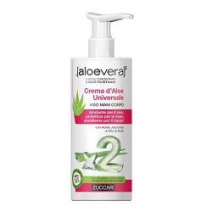 ALOEVERA2 CREMA D'ALOE UNIVERSALE VISO MANI E CORPO 300 ML