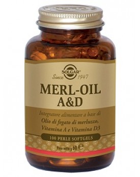 MERL-OIL A&D 100 Cps SOLGAR