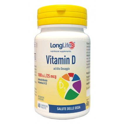 LONGLIFE VIT D3 1000UI 60CPR