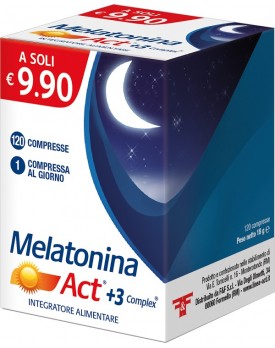 MELATONINA ACT1MG+3COMPLEX120