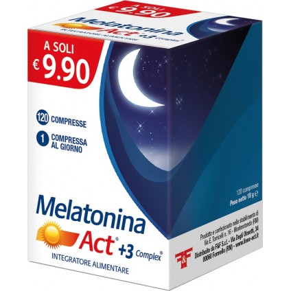 MELATONINA ACT1MG+3COMPLEX120