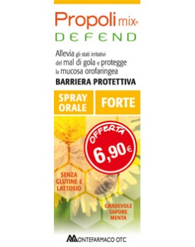 PROPOLI MIX DEFEND SPRAY ORALE FORTE 30 ML SAPORE MENTA