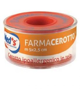 MEDS Cerotto Tela cm5x1,25Bian